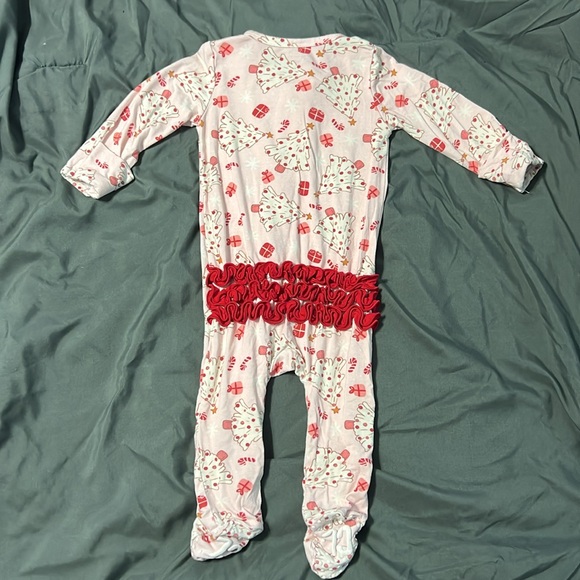Caden Lane Christmas Two Way Zipper One Piece - Picture 2 of 7